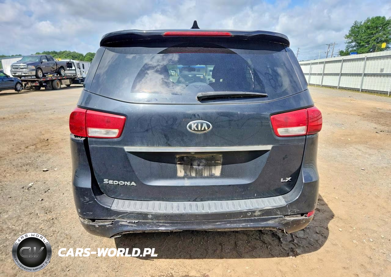 2017 Kia Sedona Lx VIN:KNDMB5C11H6249493 - 6