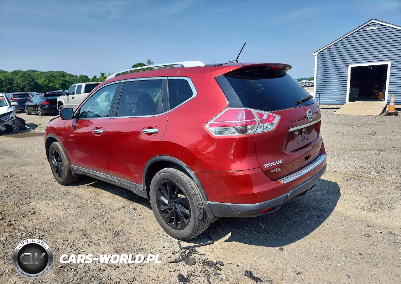 2015 Nissan Rogue Sl VIN:5N1AT2MVXFC782310 - 2