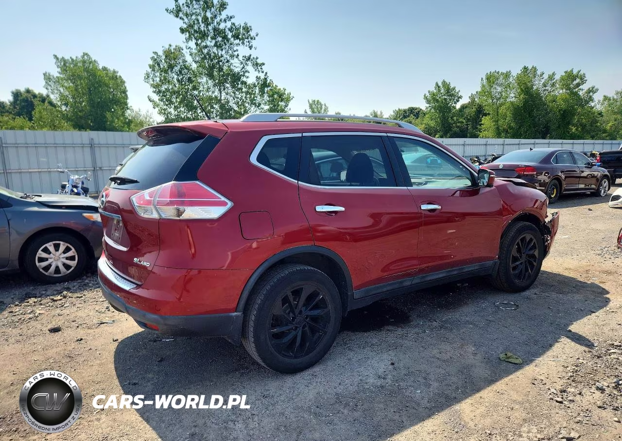 2015 Nissan Rogue Sl VIN:5N1AT2MVXFC782310 - 3