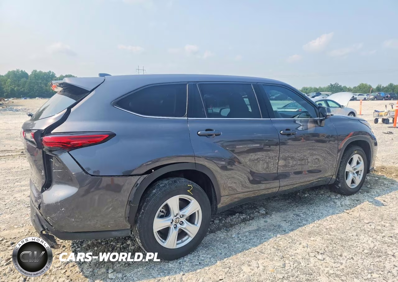 2021 Toyota Highlander Le VIN:5TDZZRAH9MS520223 - 3