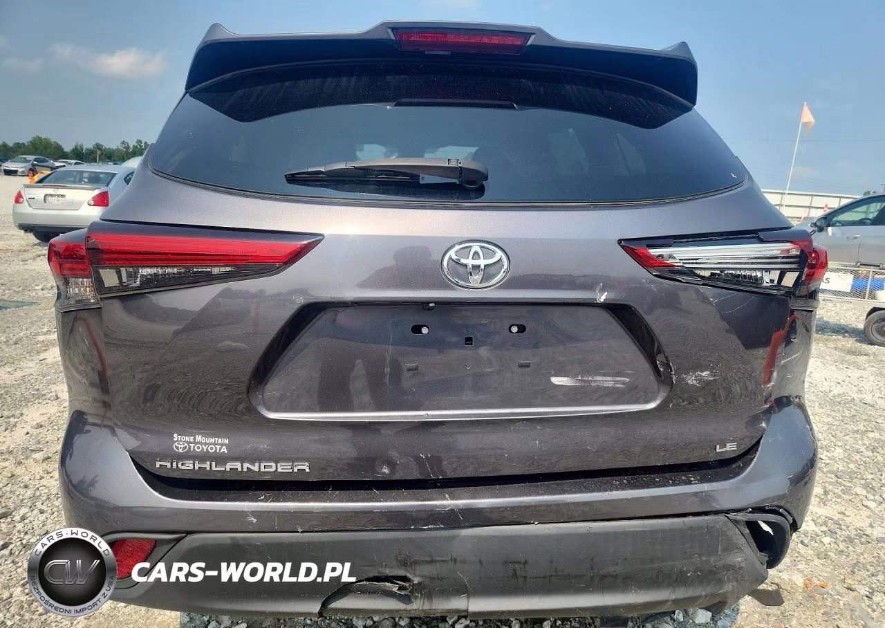 2021 Toyota Highlander Le VIN:5TDZZRAH9MS520223 - 6