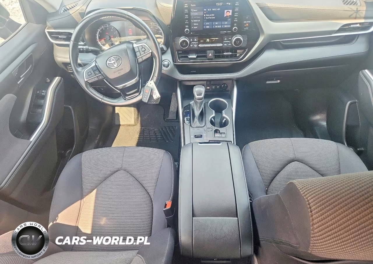 2021 Toyota Highlander Le VIN:5TDZZRAH9MS520223 - 8