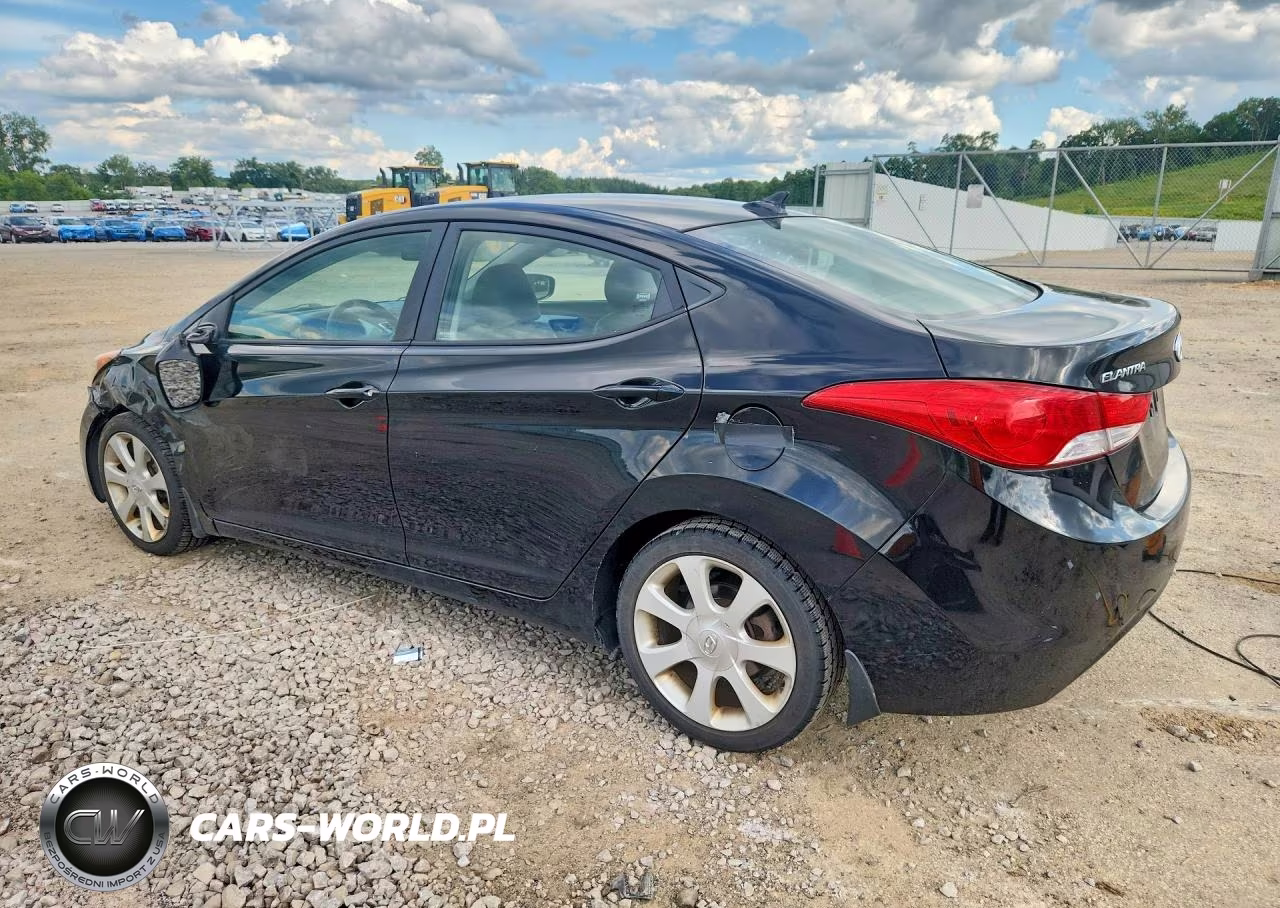 2012 Hyundai Elantra Limited VIN:KMHDH4AE4CU341180 - 2