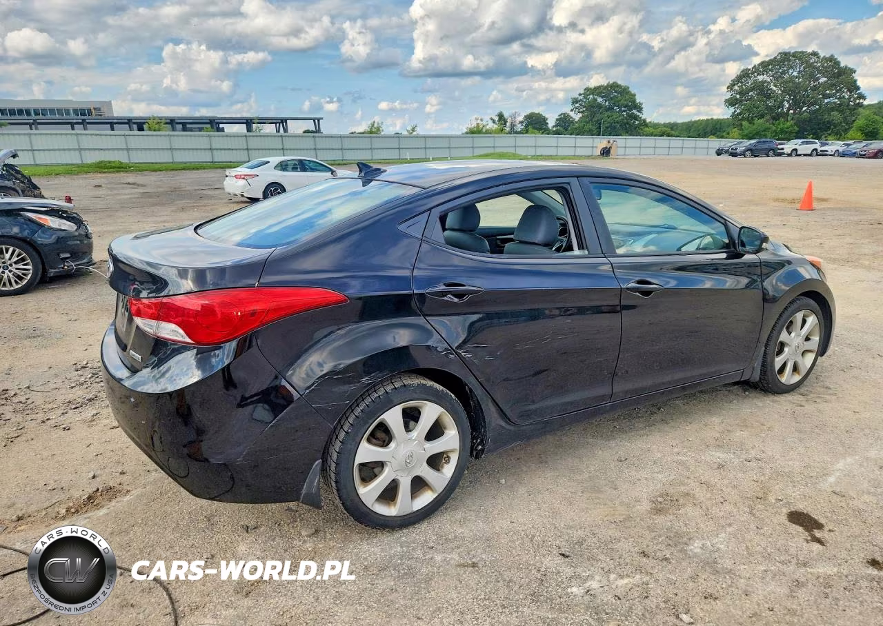2012 Hyundai Elantra Limited VIN:KMHDH4AE4CU341180 - 3