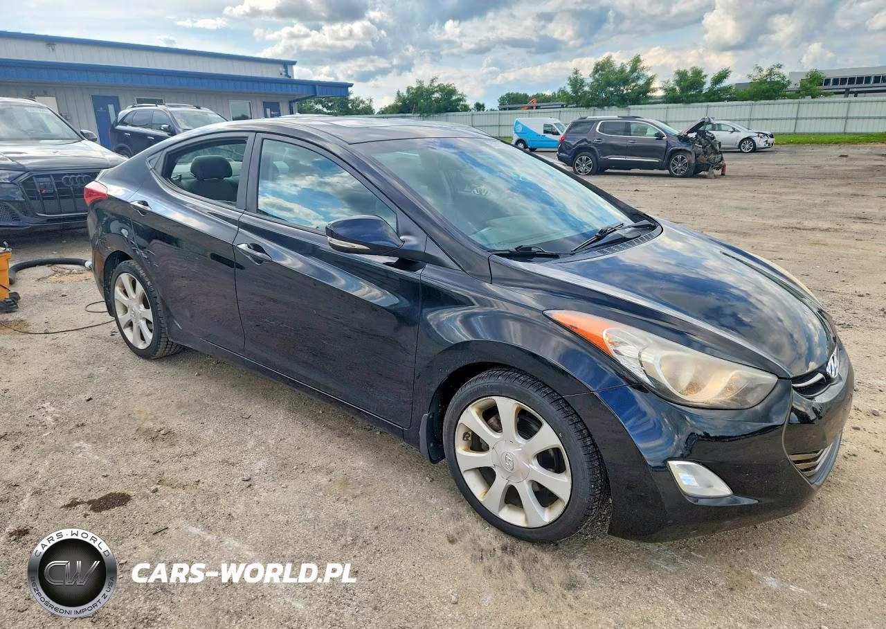 2012 Hyundai Elantra Limited VIN:KMHDH4AE4CU341180 - 4