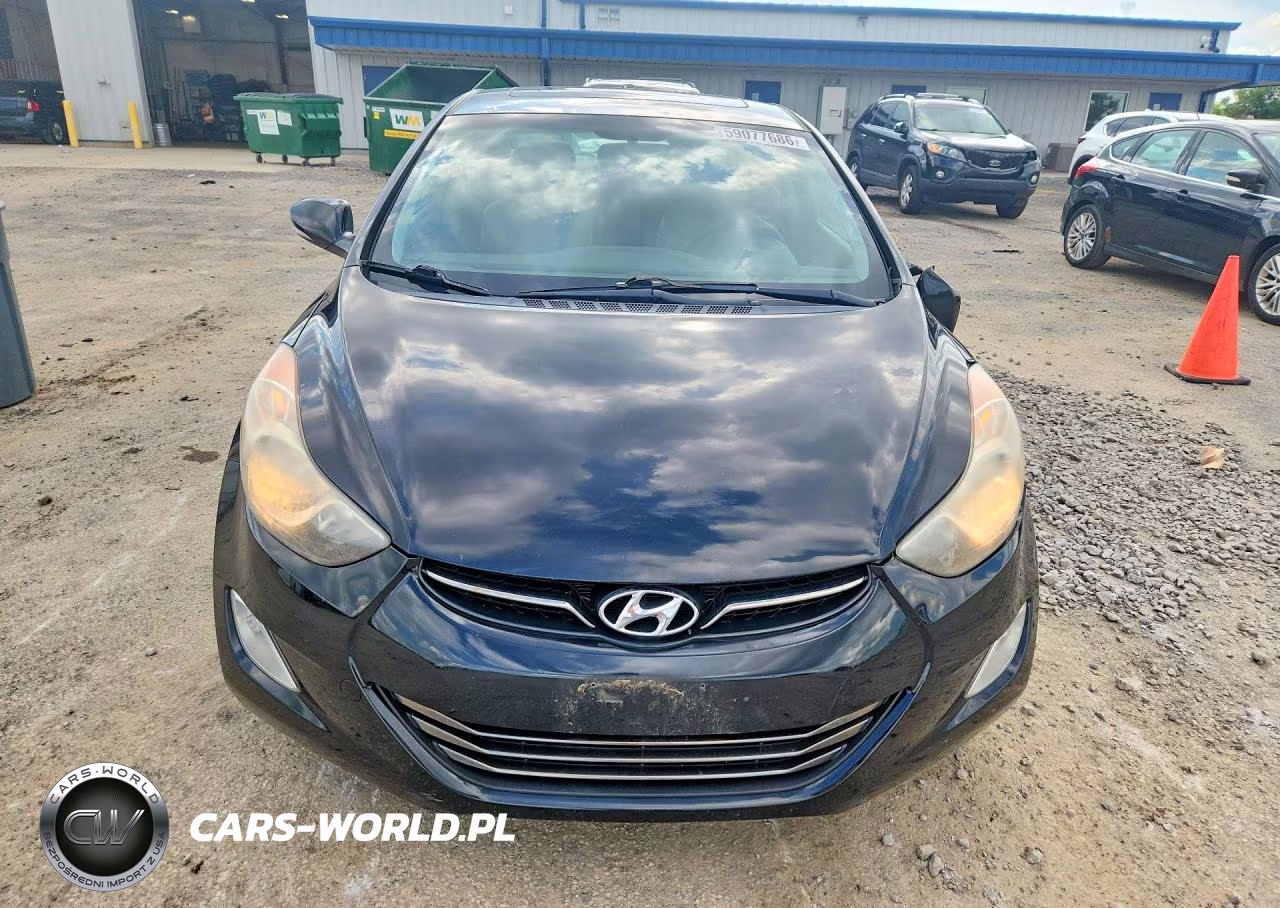 2012 Hyundai Elantra Limited VIN:KMHDH4AE4CU341180 - 5