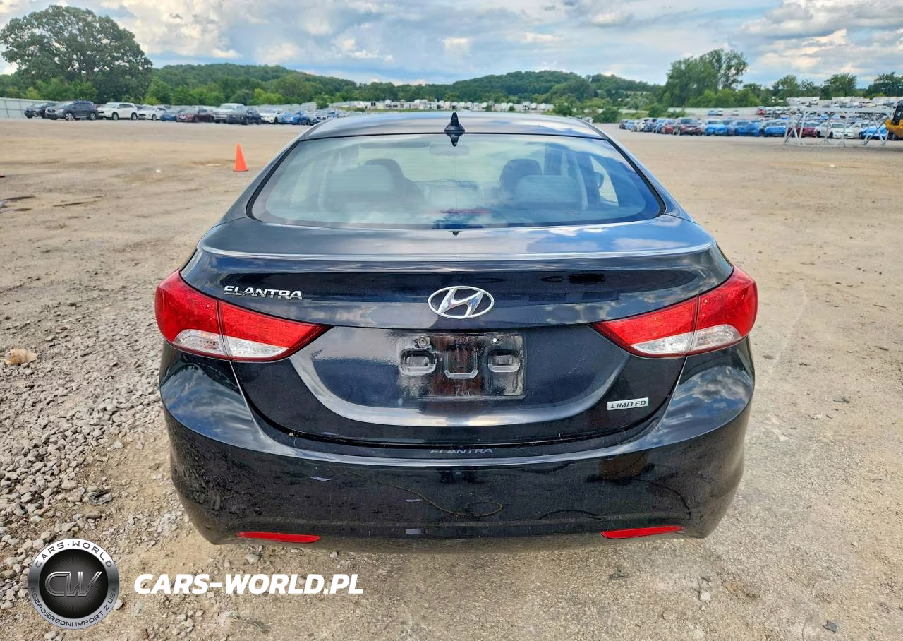 2012 Hyundai Elantra Limited VIN:KMHDH4AE4CU341180 - 6