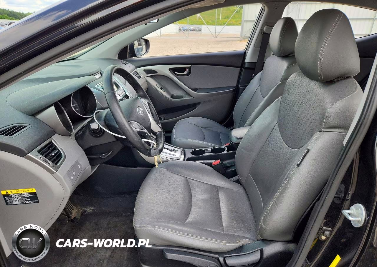 2012 Hyundai Elantra Limited VIN:KMHDH4AE4CU341180 - 7