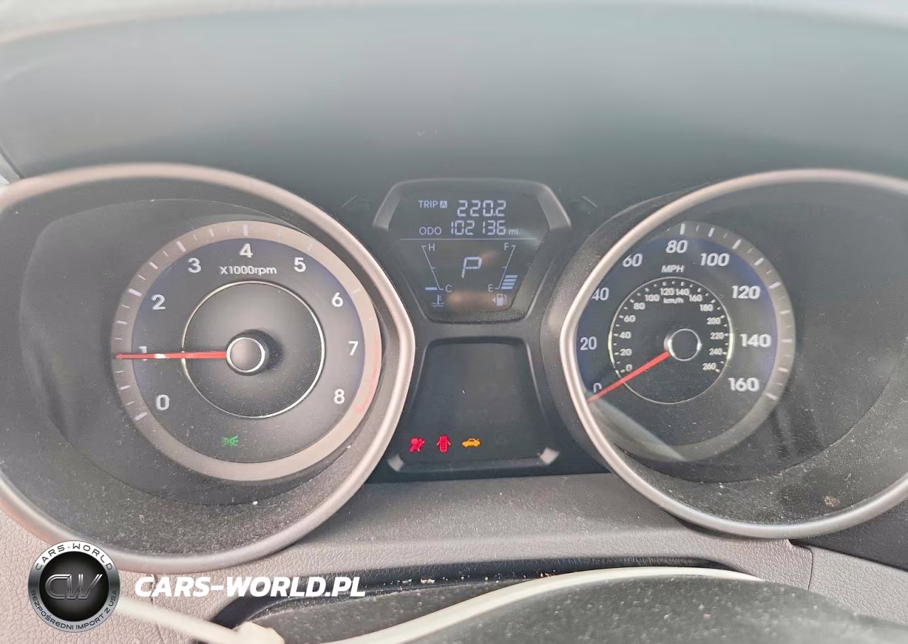 2012 Hyundai Elantra Limited VIN:KMHDH4AE4CU341180 - 9