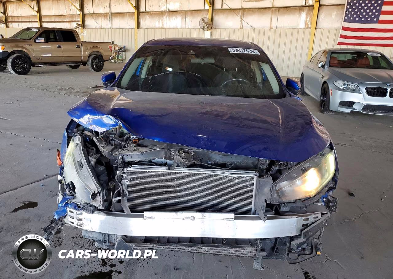 2019 Honda Civic Ex VIN:19XFC1F33KE213284 - 5