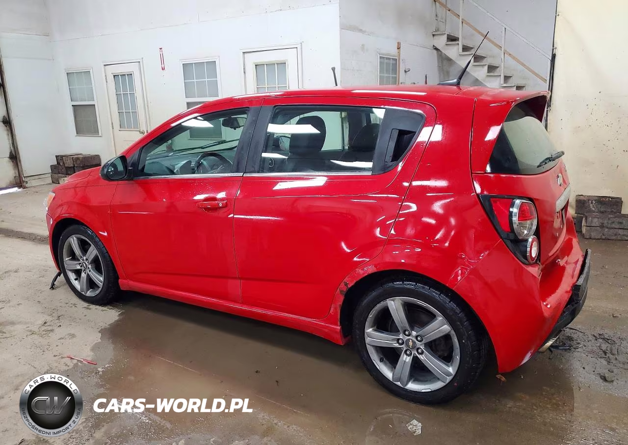 2013 Chevrolet Sonic Rs VIN:1G1JG6SB8D4139916 - 2