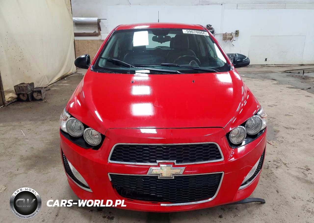 2013 Chevrolet Sonic Rs VIN:1G1JG6SB8D4139916 - 5