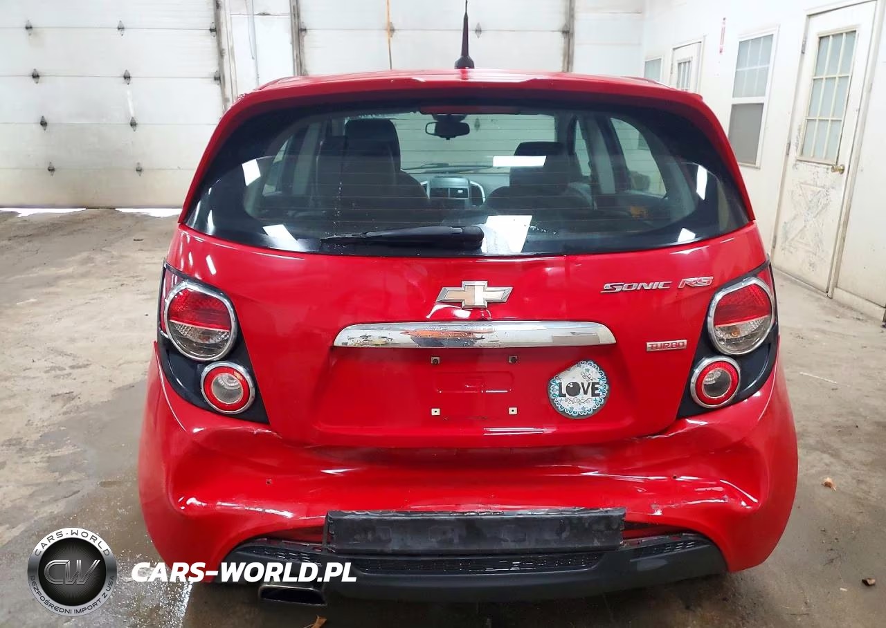 2013 Chevrolet Sonic Rs VIN:1G1JG6SB8D4139916 - 6