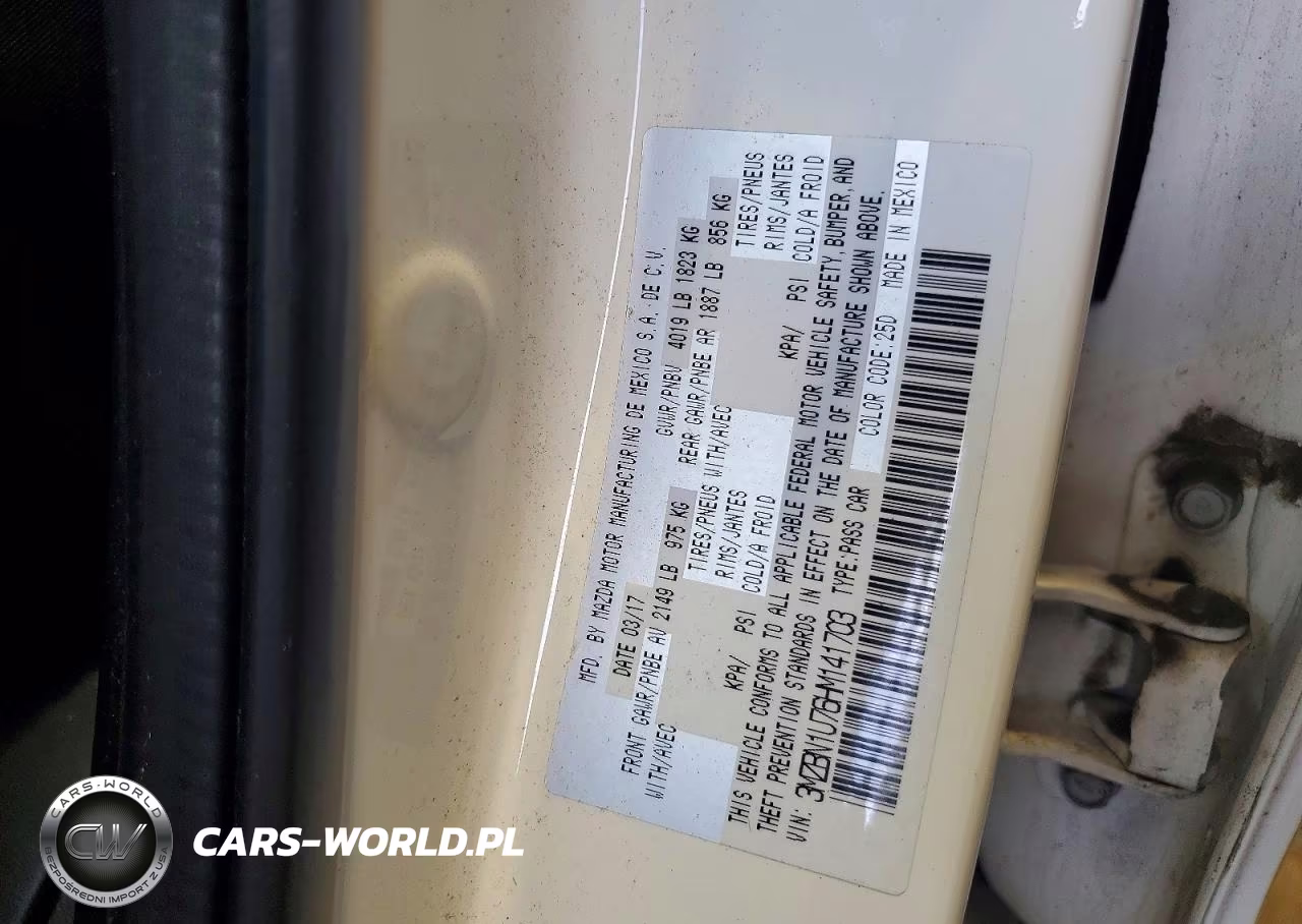 2017 Mazda 3 Sport VIN:3MZBN1U76HM141703 - 12