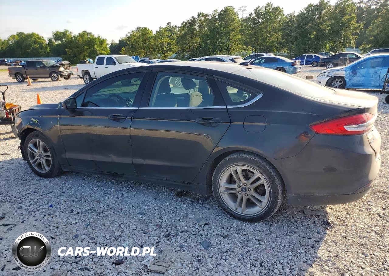 2018 Ford Fusion Se VIN:3FA6P0HD1JR267152 - 2