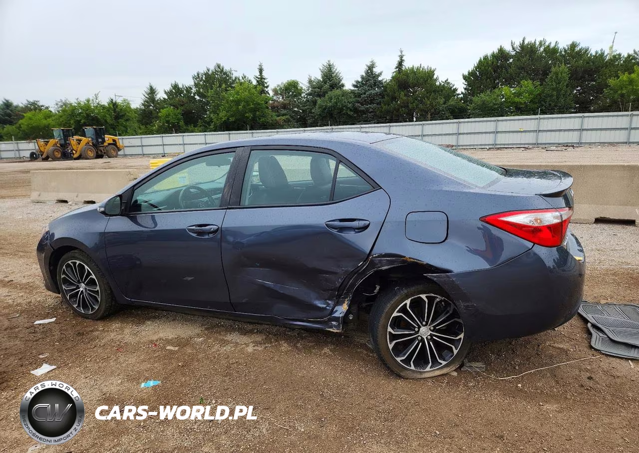 2014 Toyota Corolla S Plus VIN:5YFBURHE1EP124373 - 2