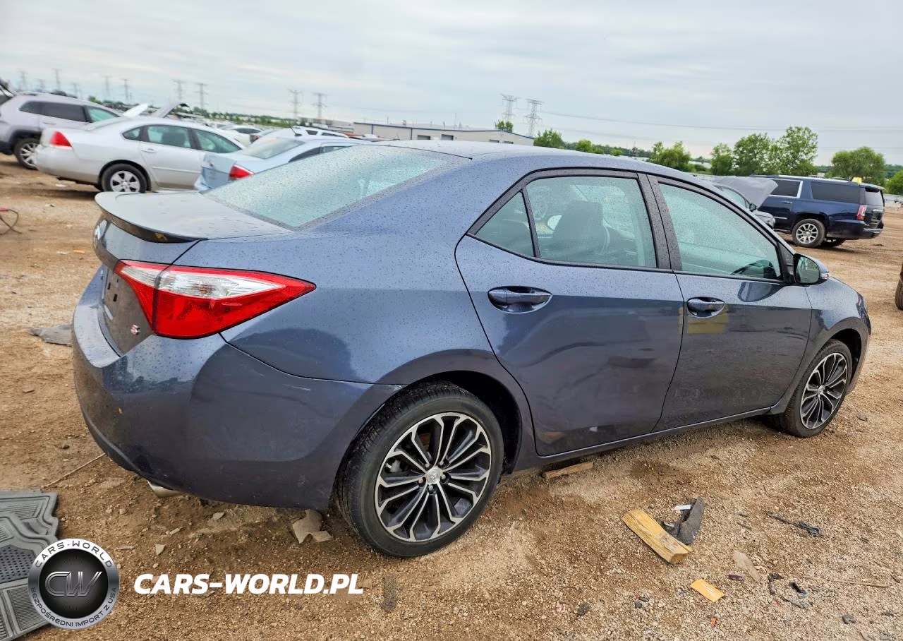 2014 Toyota Corolla S Plus VIN:5YFBURHE1EP124373 - 3