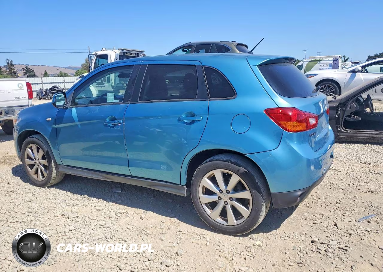 2013 Mitsubishi Outlander Sport Es VIN:4A4AP3AU8DE003510 - 2