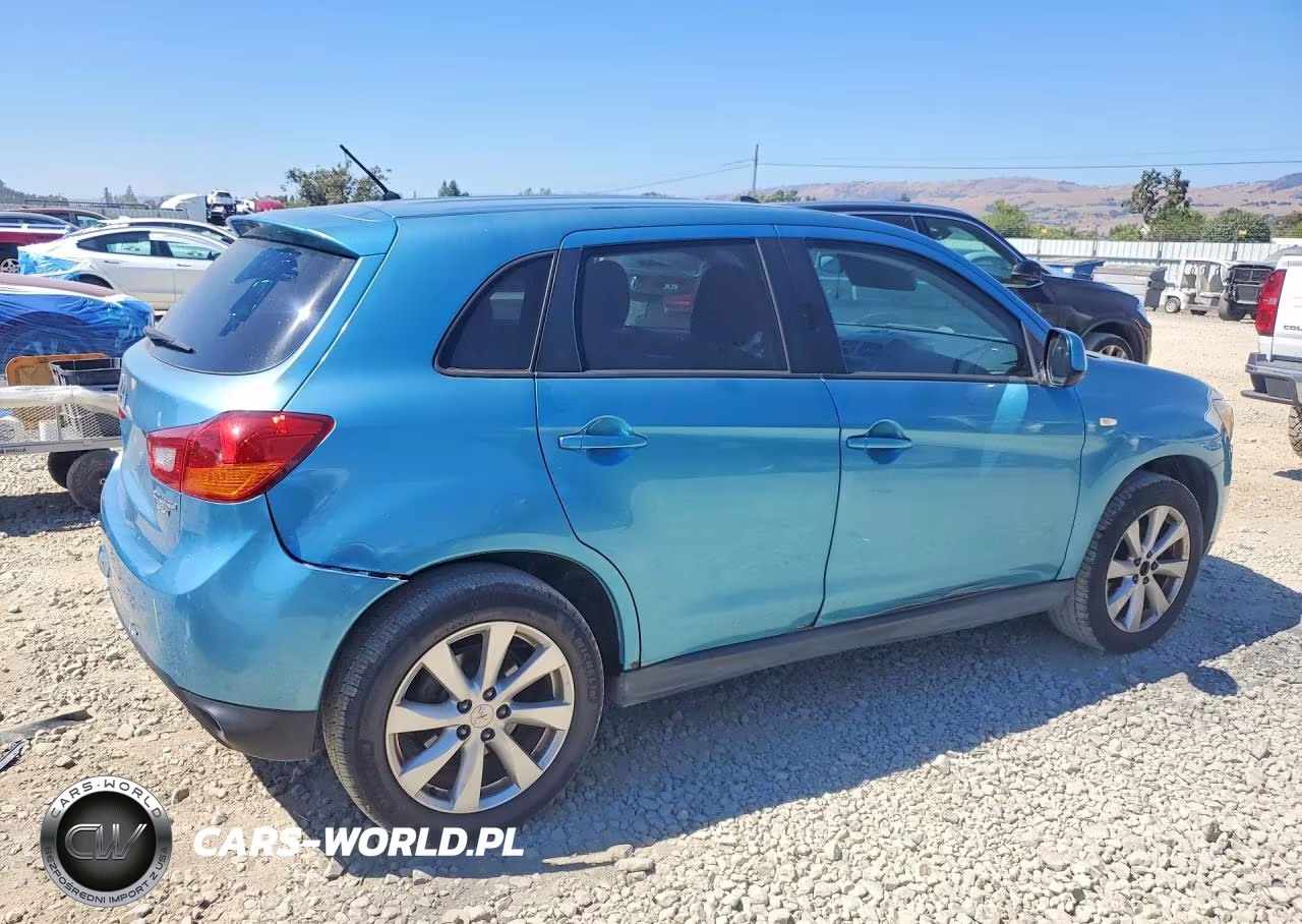 2013 Mitsubishi Outlander Sport Es VIN:4A4AP3AU8DE003510 - 3