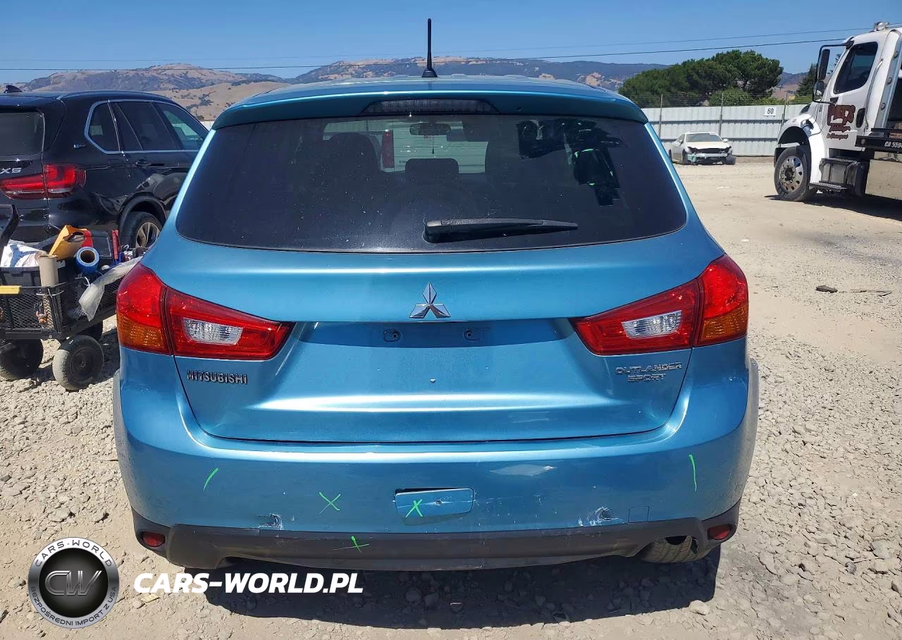 2013 Mitsubishi Outlander Sport Es VIN:4A4AP3AU8DE003510 - 6
