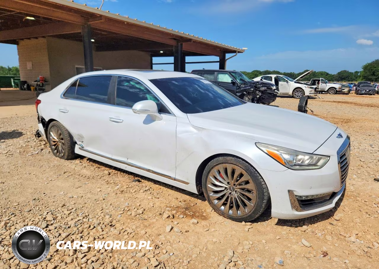 2018 Genesis G90 Premium VIN:KMHG34JA0JU042128 - 4