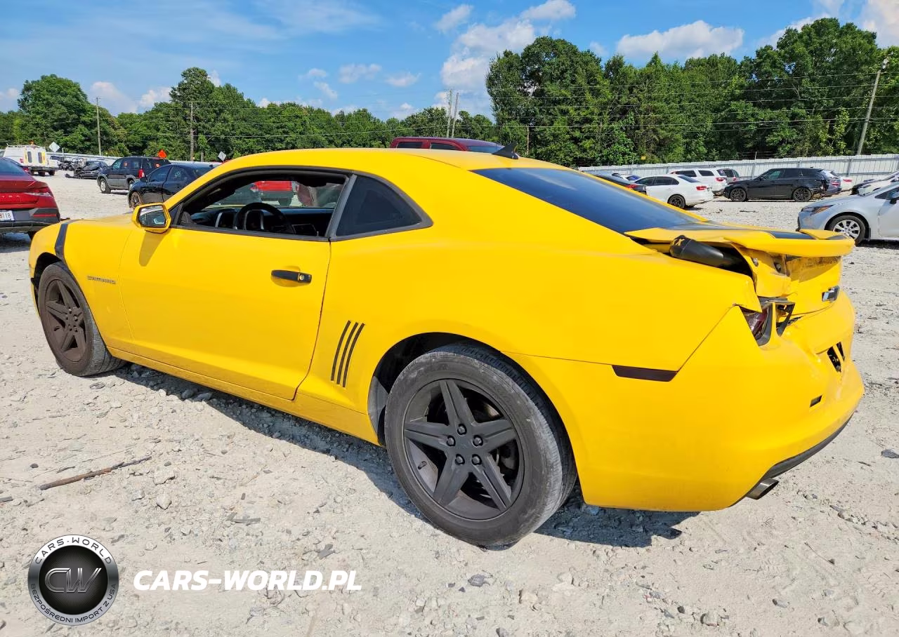 2011 Chevrolet Camaro Lt VIN:2G1FB1ED3B9126957 - 2