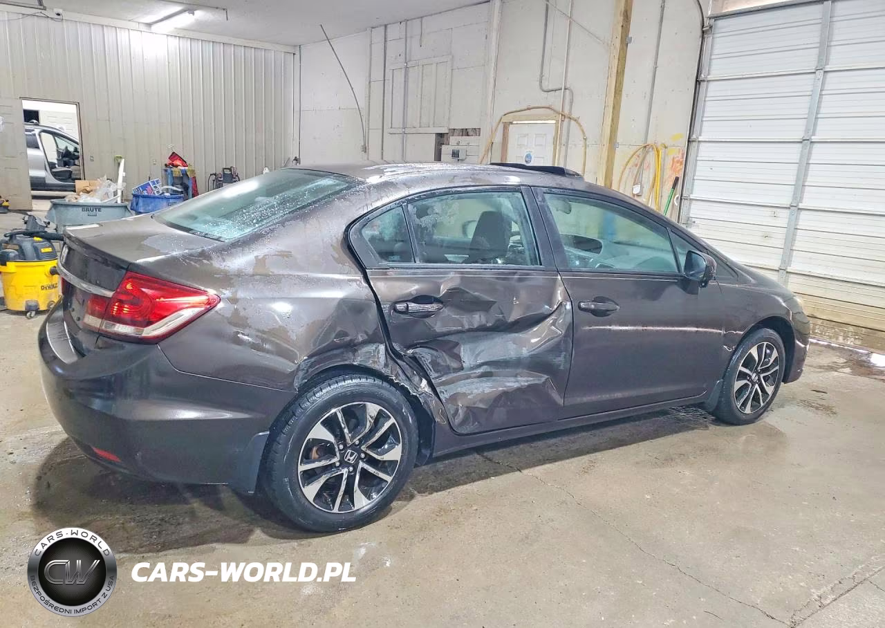 2014 Honda Civic Ex VIN:2HGFB2F81EH536117 - 3