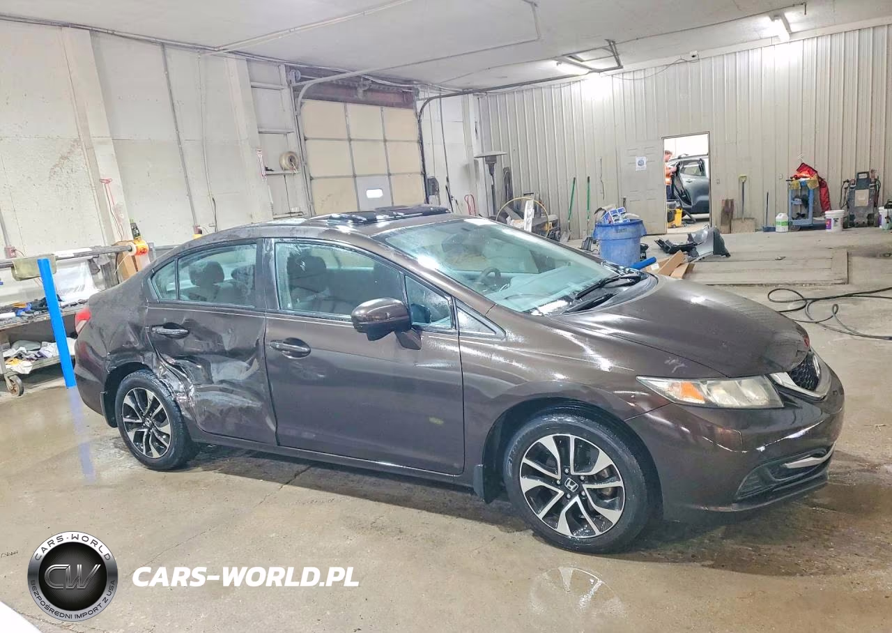 2014 Honda Civic Ex VIN:2HGFB2F81EH536117 - 4