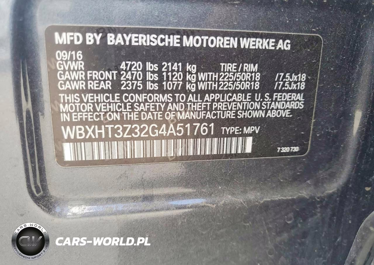 2016 BMW X1 xDrive28I VIN:WBXHT3Z32G4A51761 - 12
