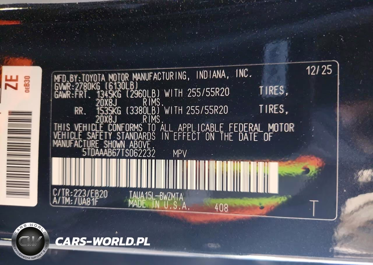 2026 Lexus Tx 350 Premium VIN:5TDAAAB67TS062232 - 14