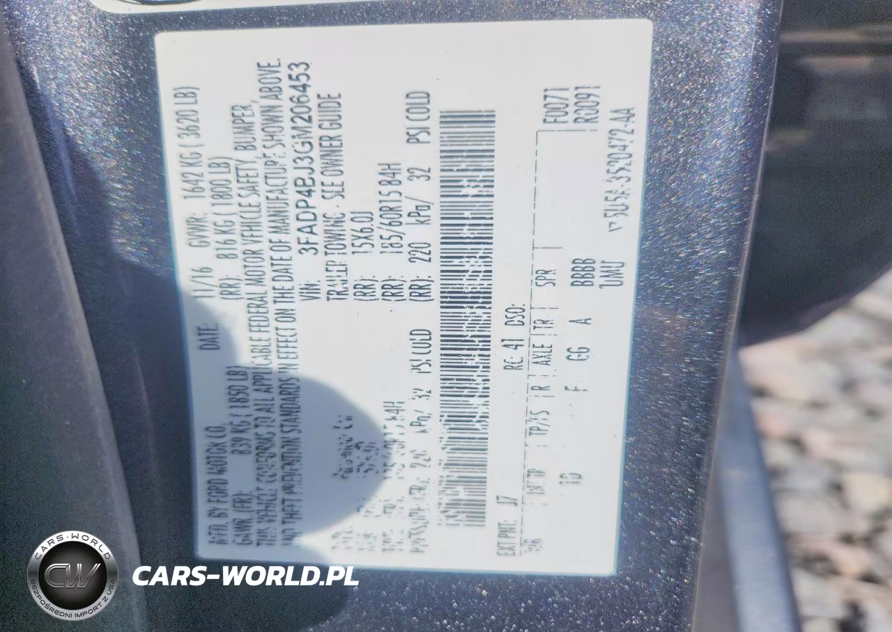 2016 Ford Fiesta Se VIN:3FADP4BJ3GM206453 - 12