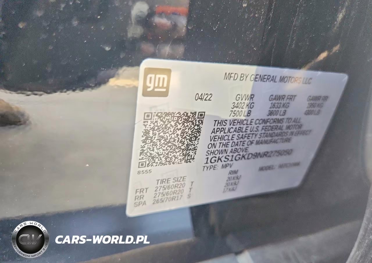 2022 GMC Yukon Xl C1500 Slt VIN:1GKS1GKD9NR275050 - 13