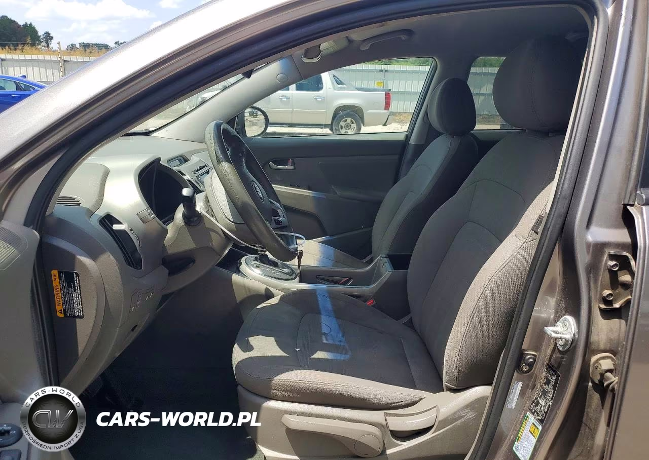 2012 Kia Sportage Lx VIN:KNDPB3A20C7182594 - 7