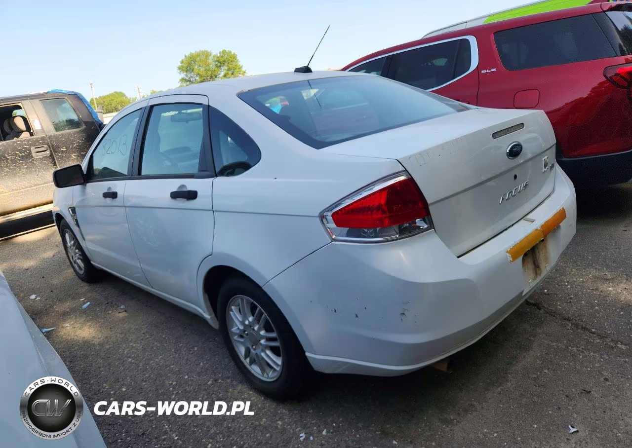 2008 Ford Focus Se VIN:1FAHP35N28W182643 - 2