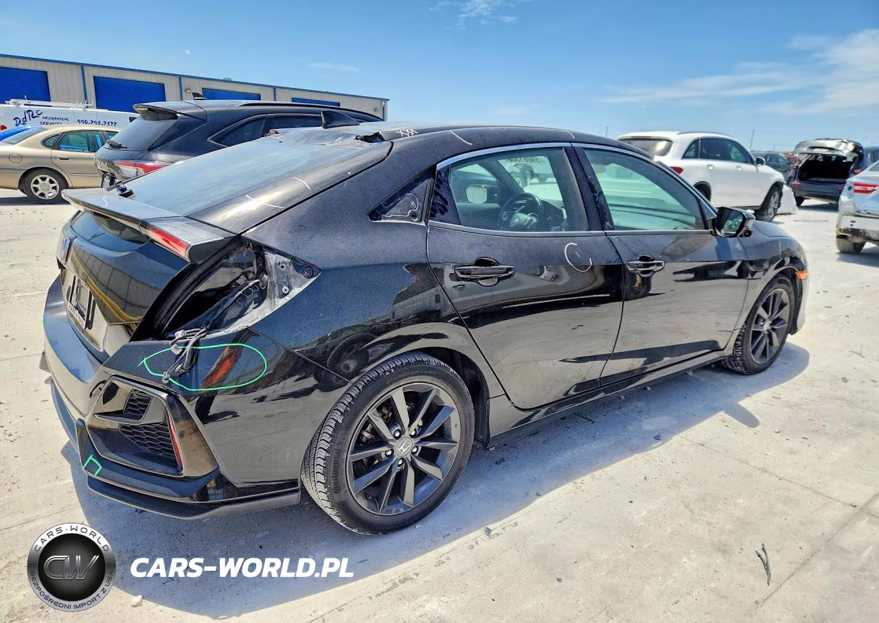 2020 Honda Civic Exl VIN:SHHFK7H84LU222150 - 3