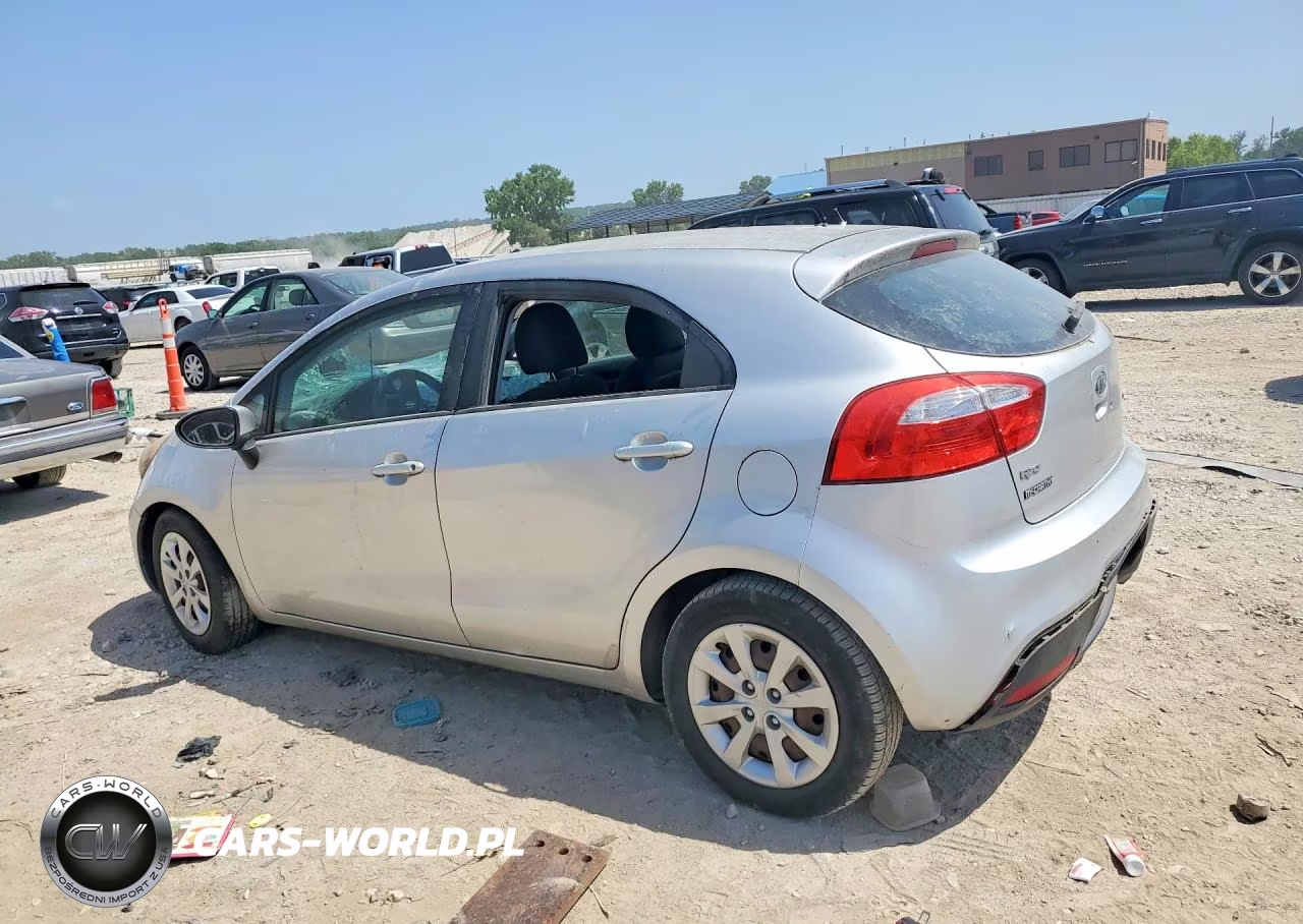 2012 Kia Rio Lx VIN:KNADM5A31C6036502 - 2