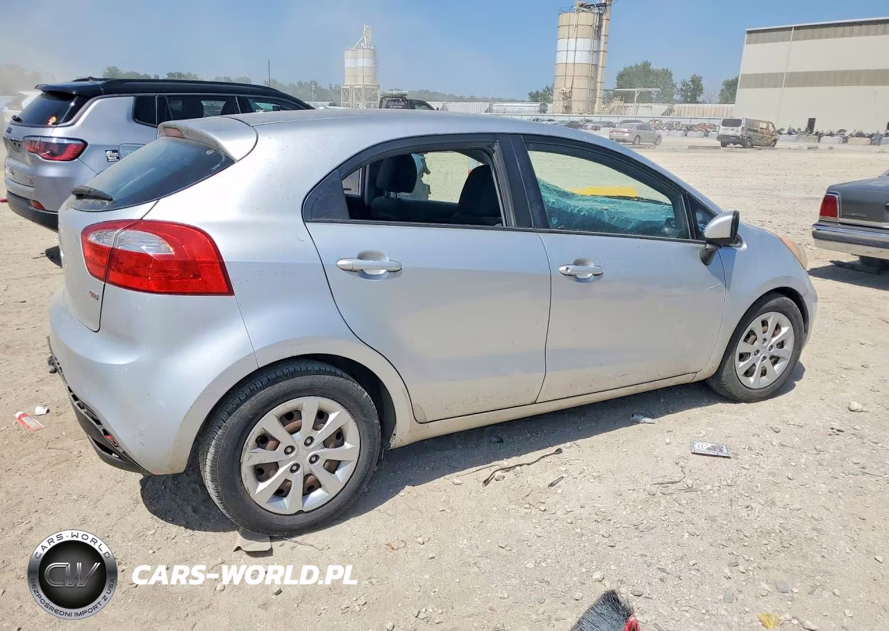 2012 Kia Rio Lx VIN:KNADM5A31C6036502 - 3