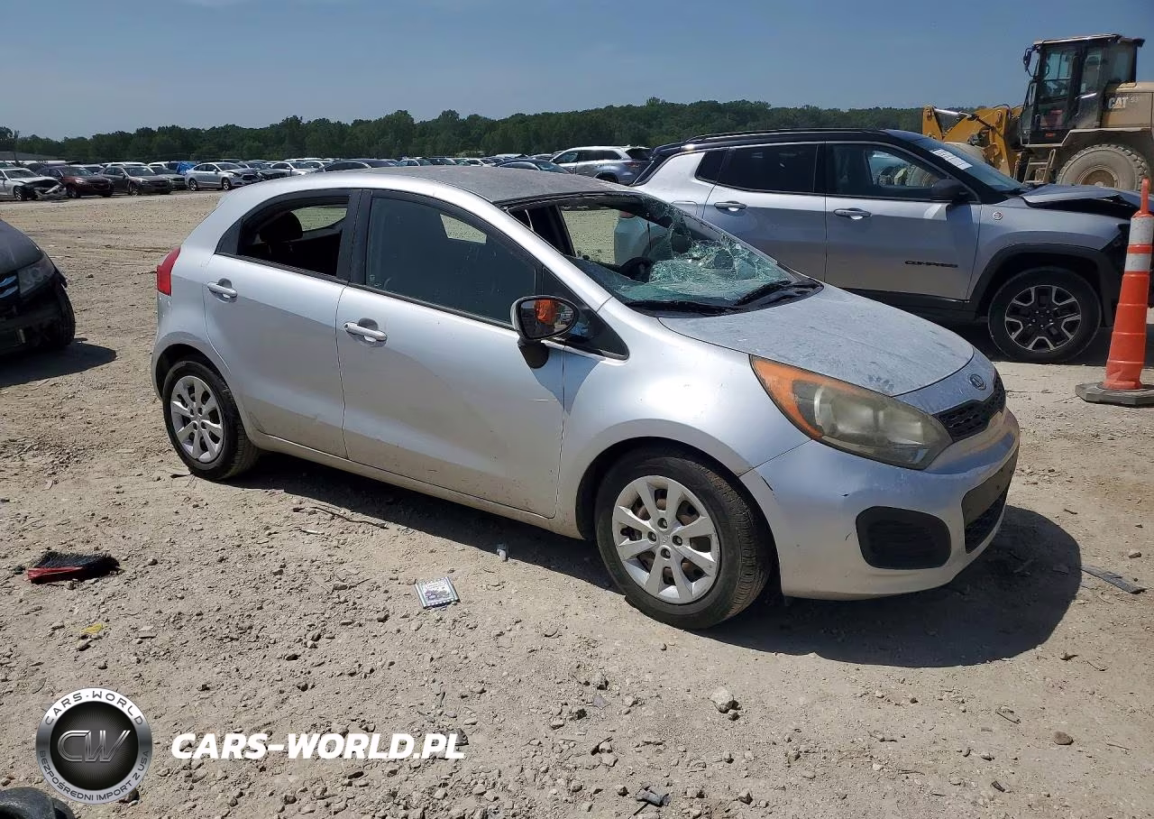 2012 Kia Rio Lx VIN:KNADM5A31C6036502 - 4