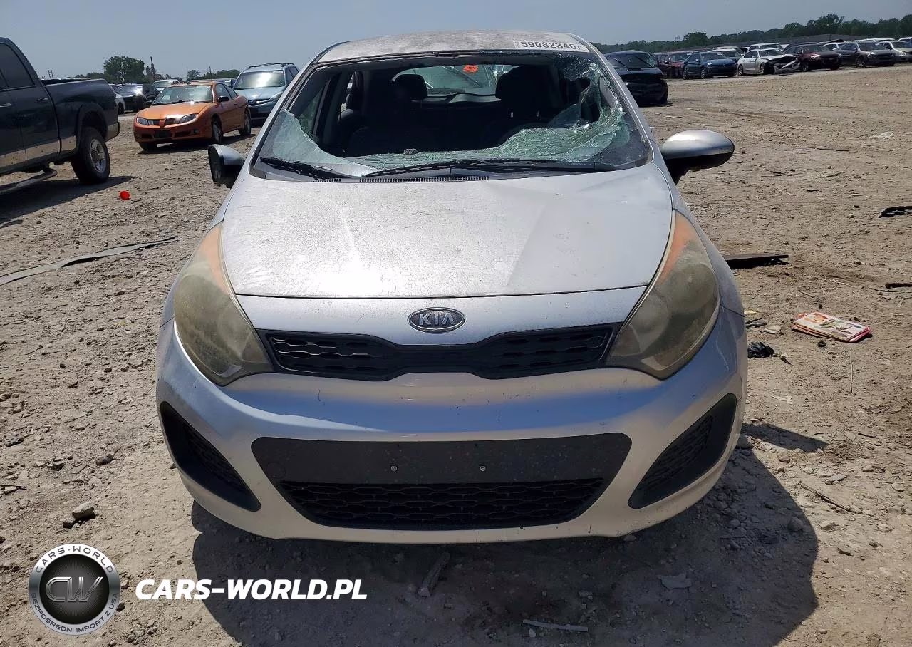 2012 Kia Rio Lx VIN:KNADM5A31C6036502 - 5