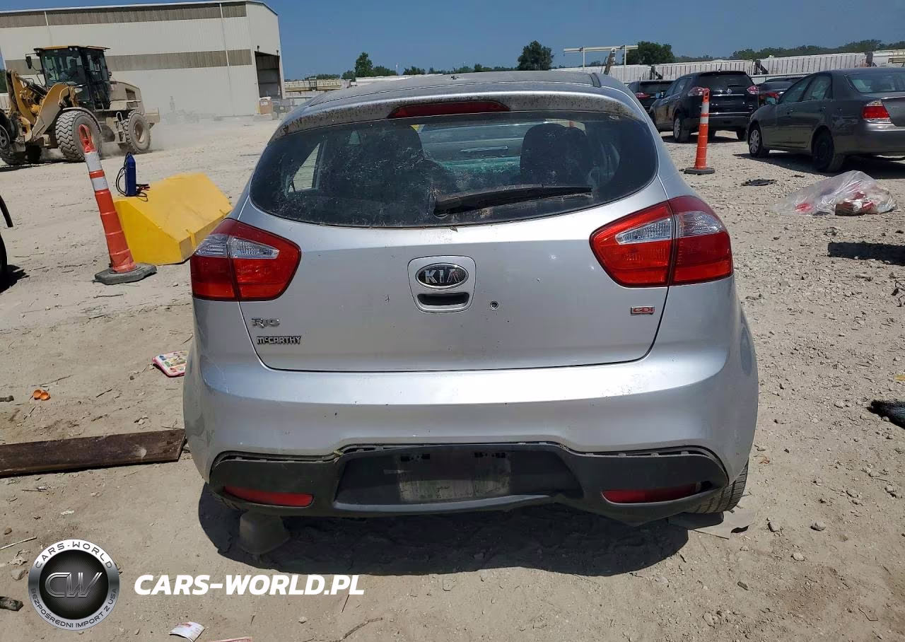 2012 Kia Rio Lx VIN:KNADM5A31C6036502 - 6