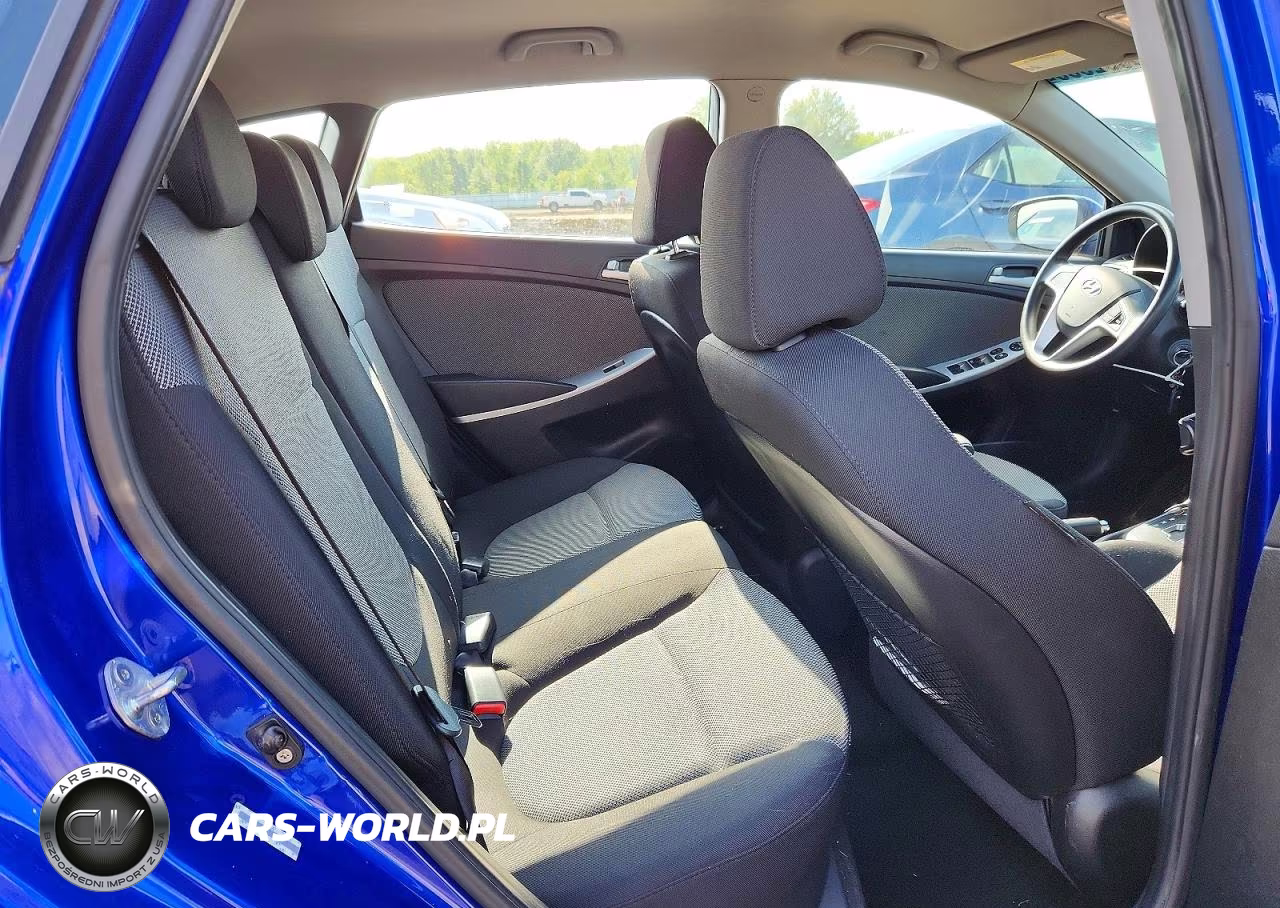 2012 Hyundai Accent Gs VIN:KMHCT5AE3CU015645 - 10