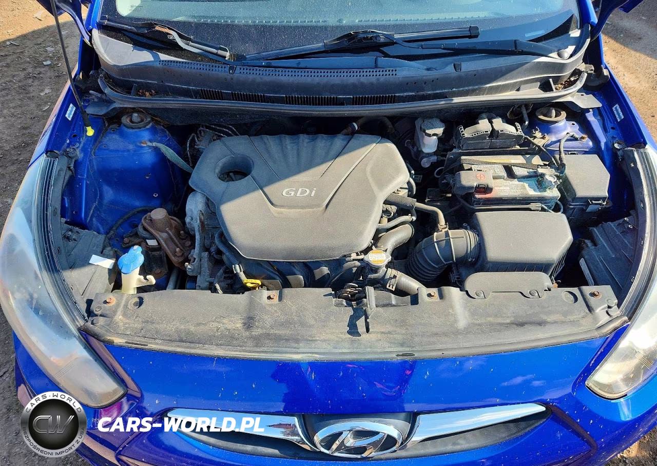 2012 Hyundai Accent Gs VIN:KMHCT5AE3CU015645 - 11