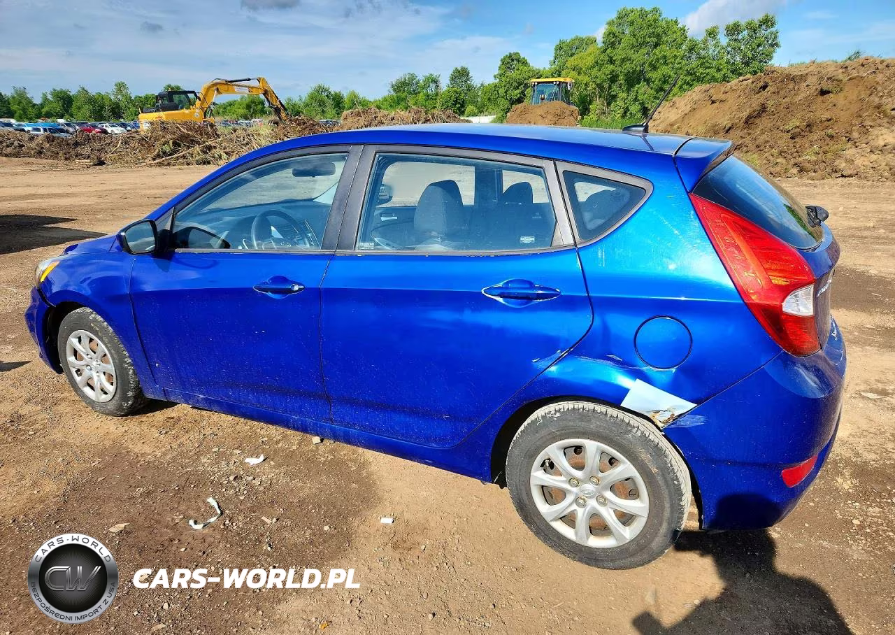 2012 Hyundai Accent Gs VIN:KMHCT5AE3CU015645 - 2