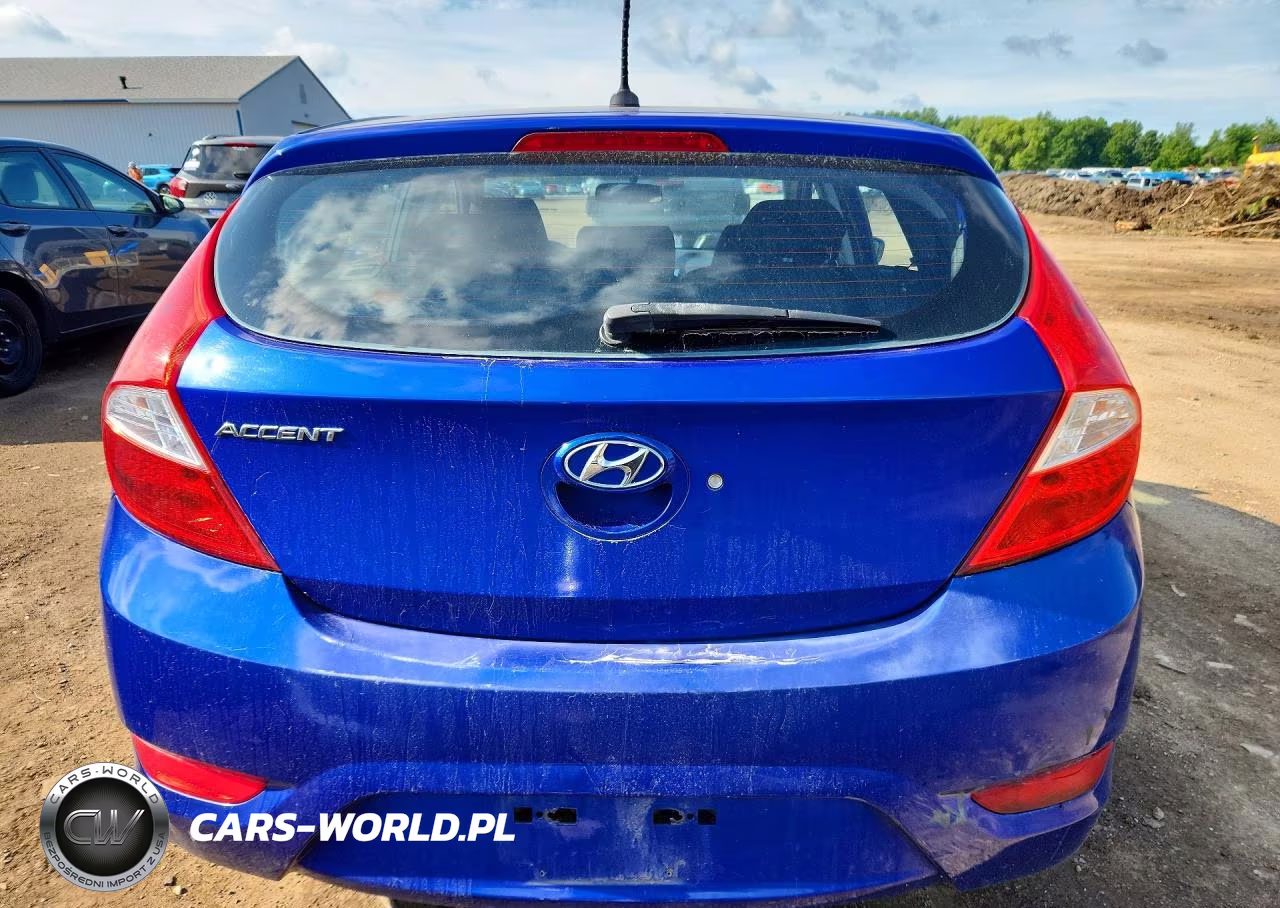 2012 Hyundai Accent Gs VIN:KMHCT5AE3CU015645 - 6