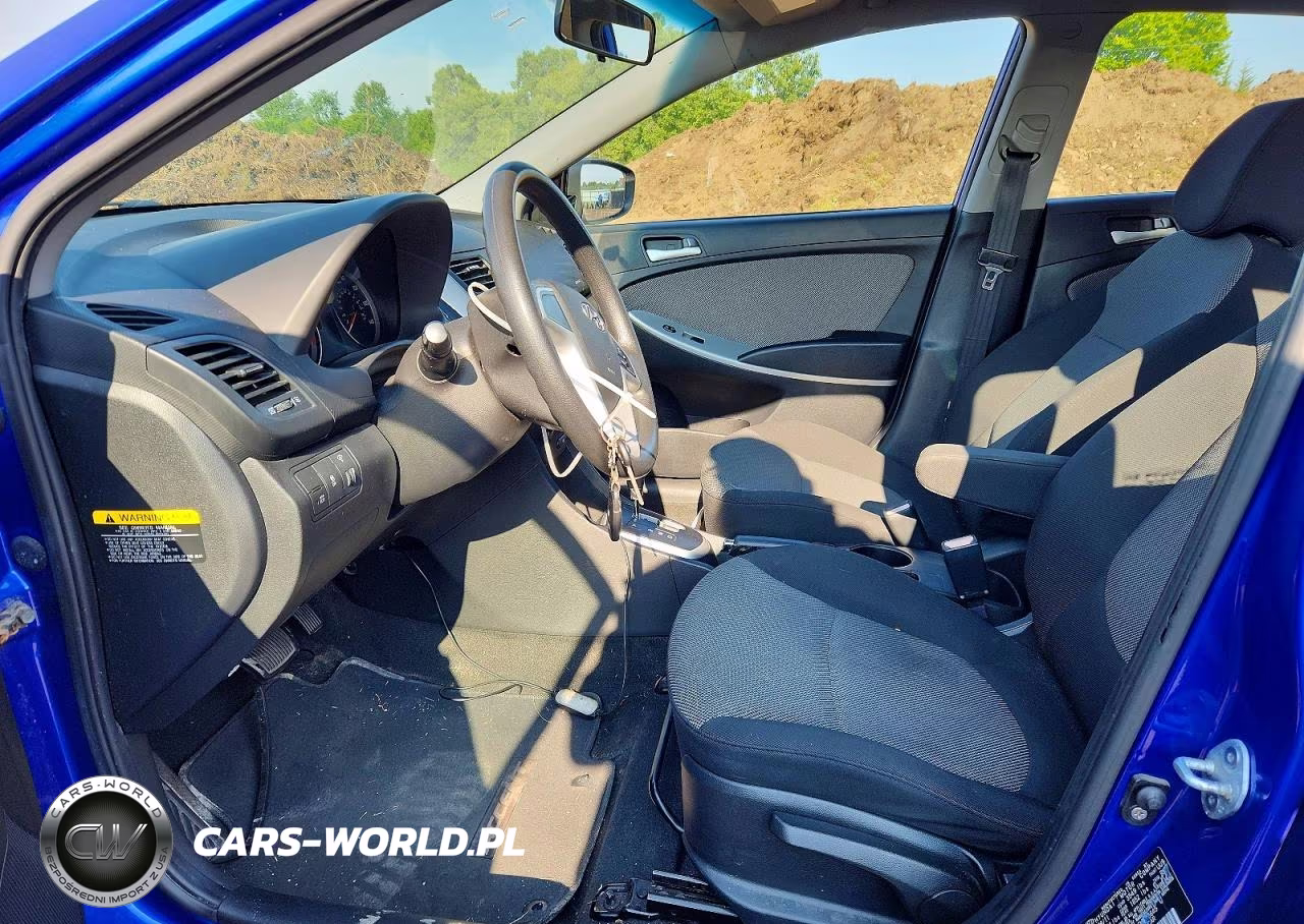 2012 Hyundai Accent Gs VIN:KMHCT5AE3CU015645 - 7