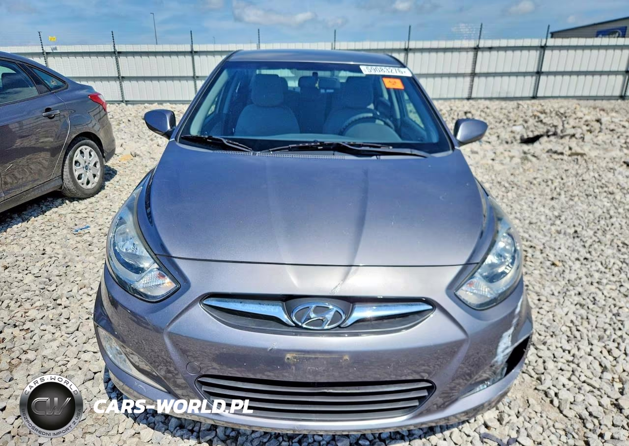 2013 Hyundai Accent Gls VIN:KMHCU4AE1DU473323 - 5