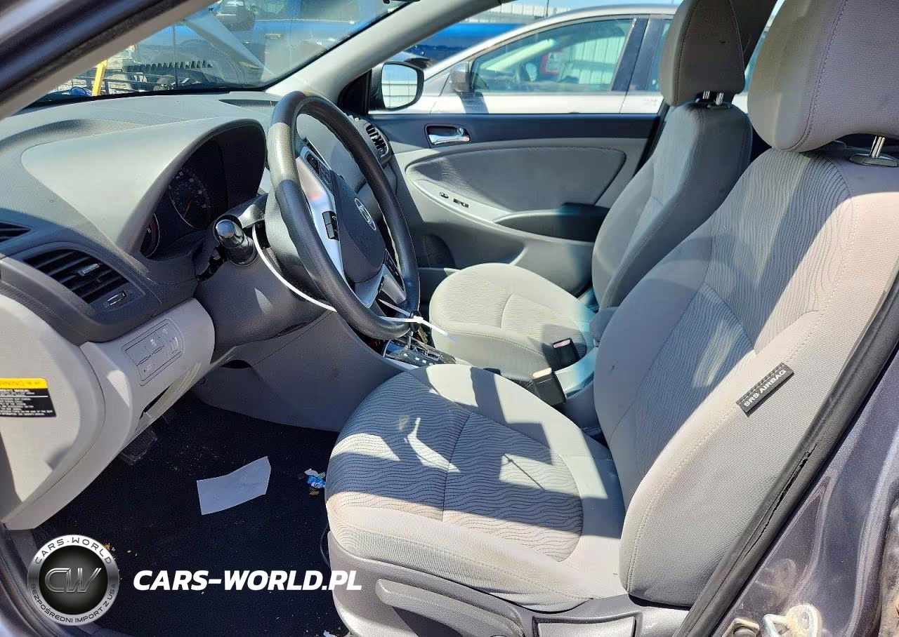 2013 Hyundai Accent Gls VIN:KMHCU4AE1DU473323 - 7