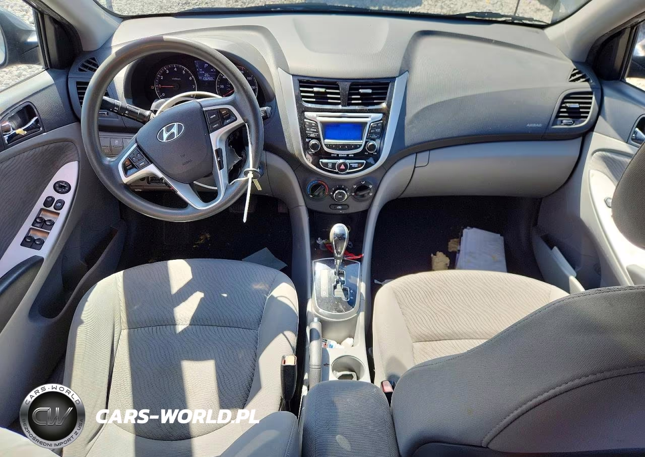 2013 Hyundai Accent Gls VIN:KMHCU4AE1DU473323 - 8