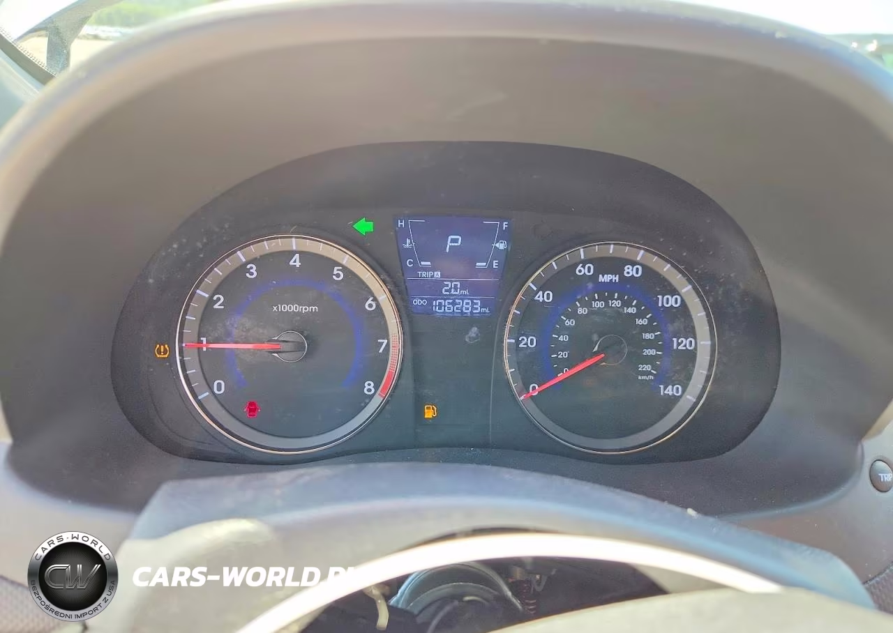 2013 Hyundai Accent Gls VIN:KMHCU4AE1DU473323 - 9