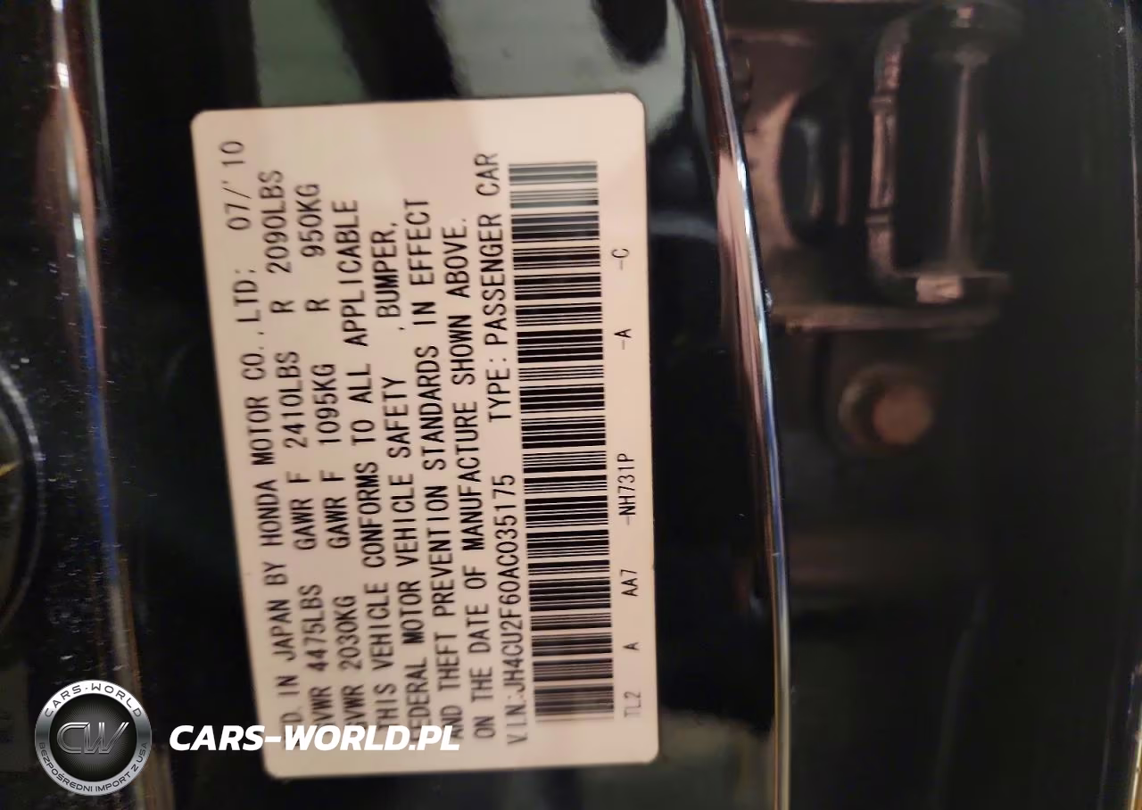 2010 Acura Tsx VIN:JH4CU2F60AC035175 - 12